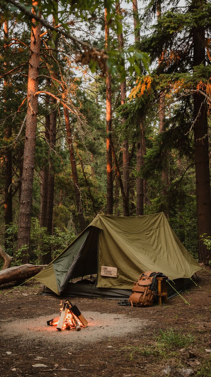 Camping Illustration
